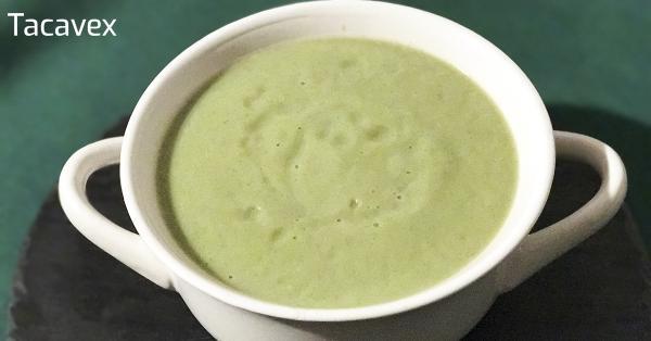 Crema de Brócoli saludable con calabacín y berenjena